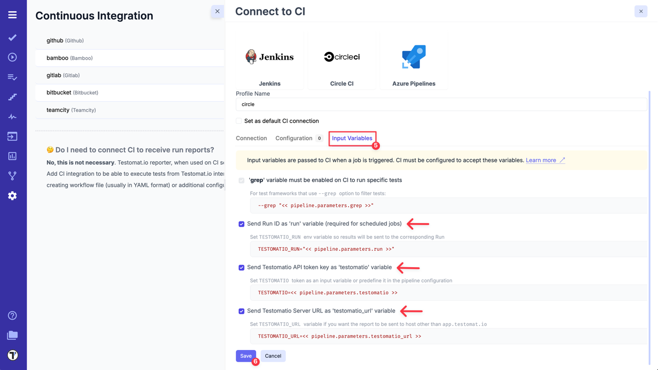 Testomatio - CircleCI